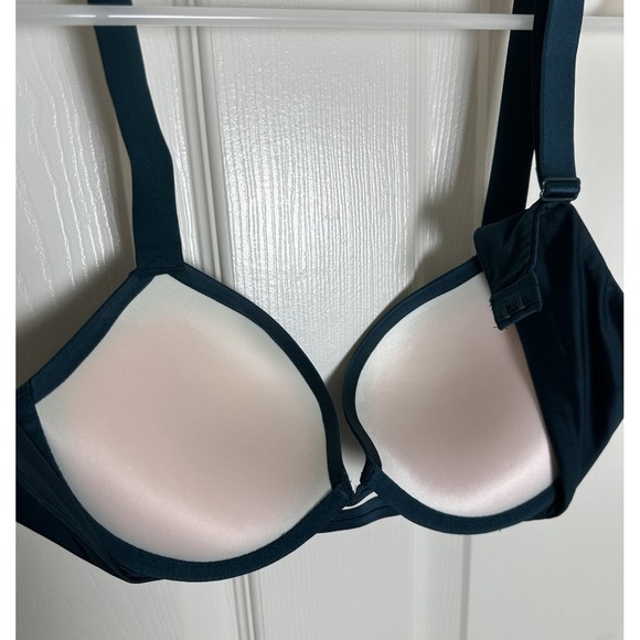 VICTORIA's Secret Very Sexy Bling Strap Push-Up Bra Rhinestone Size 34B - Picture 7 of 7